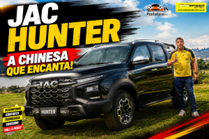 JAC Hunter 2026 aposta em espaço, tecnologia e robustez para desafiar líderes do segmento
