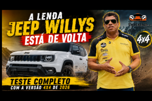 Jeep Renegade Willys 2026: o pequeno notável que mantém viva a essência off-road da marca